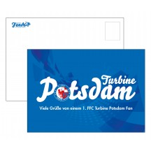 Postkarte 'Turbine Potsdam'